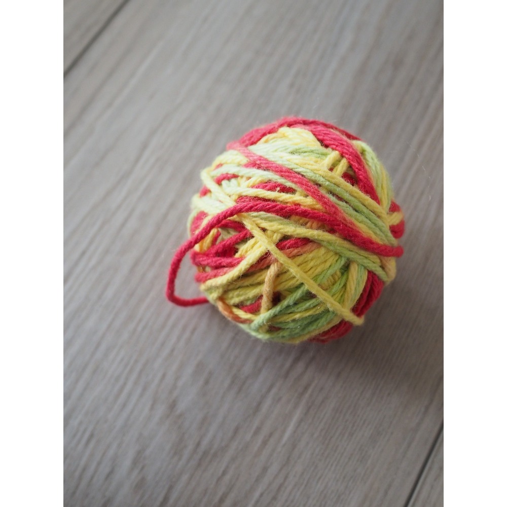 Lily Sugar n Cream Multicolor Cotton Yarn Partial Rolls Craft Scrap Lot Good - Picture 6 of 16